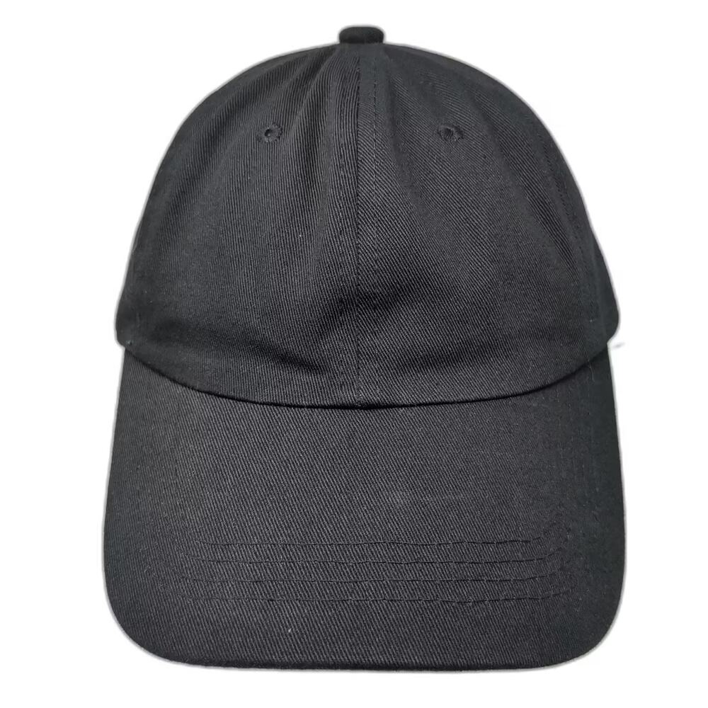32 Degrees Baseball Cap Hat Black Silver OS Slideback Cotton Embroidered Logo